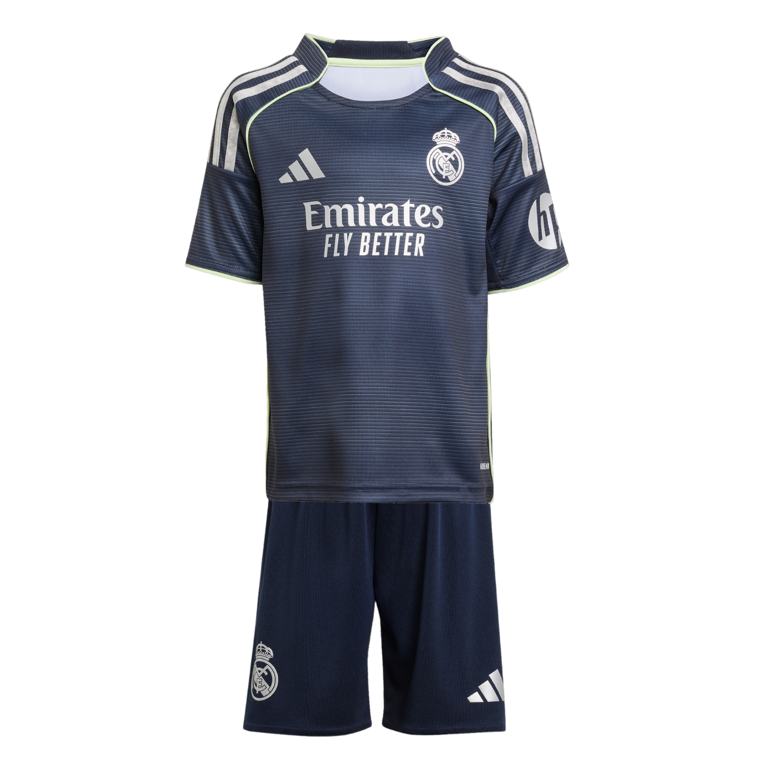 Real Madrid Kids' Mini Away Soccer Kit 25/26 - Official Team Colors