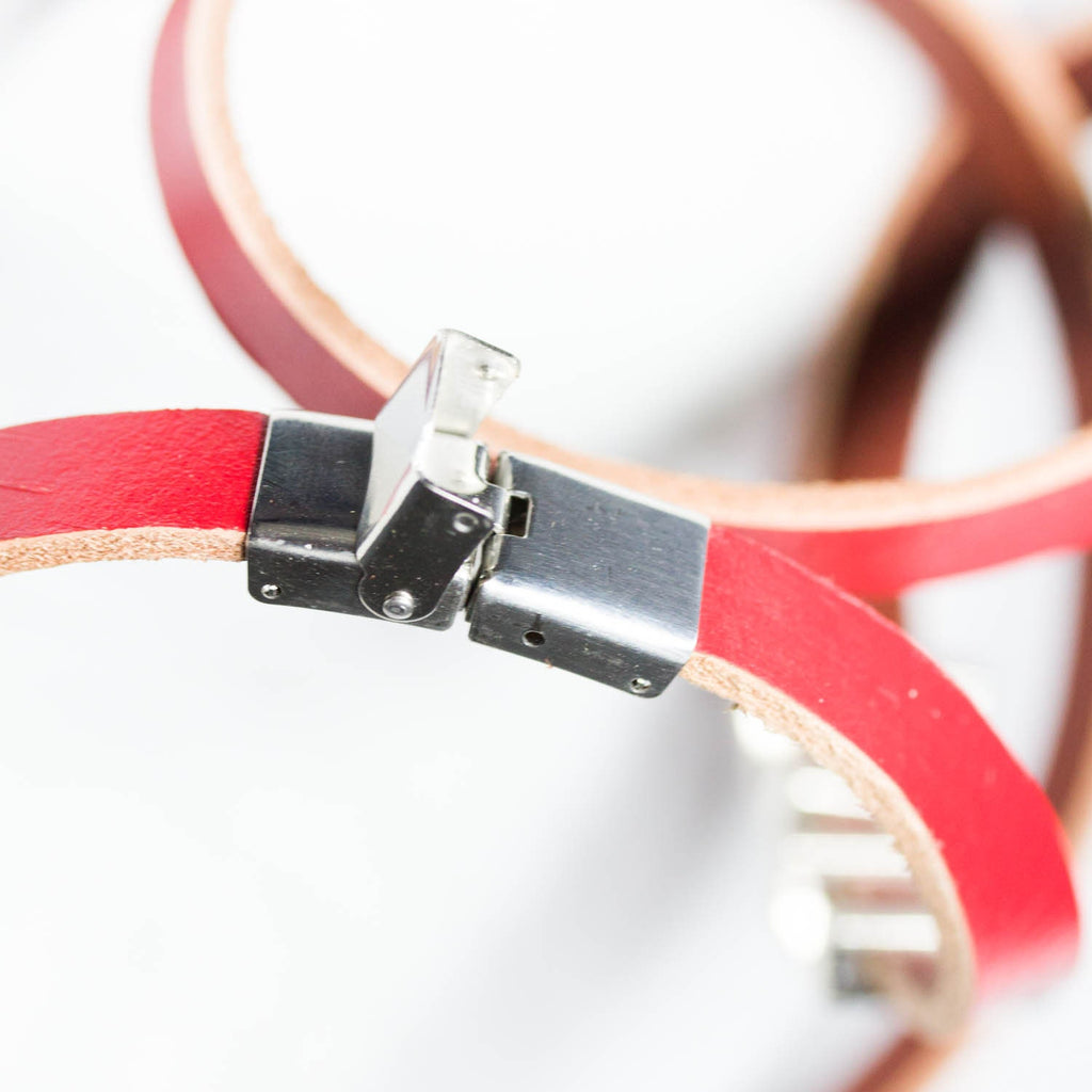 Unisex Black Leather Bracelet with Recycled Circuit Board Beads – Adjustable Handmade Tech-Inspired Jewelry
